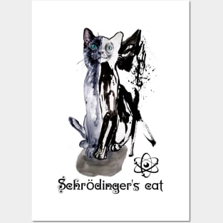 Schrödinger's cat Posters and Art